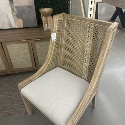NEW IN BOX – Solid Wood Cane Dining Chairs - $160 each - 16 available