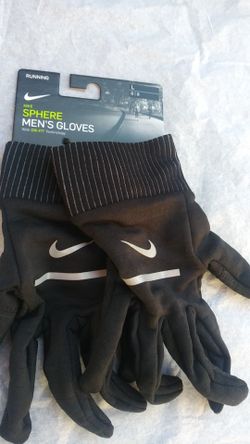 Mens Nike Sphere gloves....nice warm dri fit material