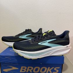 Brooks Ghost 17 Peacoat Lime Blue 110442-1D-414