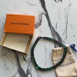 Louis Vuitton Necklace 18”