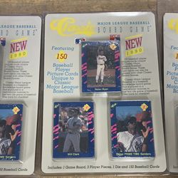 1990 1991 1992 Classic Score Baseball Cards Factory Sets (13 Total)
