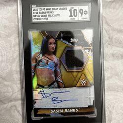 WWE Sasha Banks Fully Loaded Autograph Graded 10 SGC for Sale in New York,  NY - OfferUp