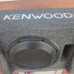 ONE SPEAKER UNA BOSINA KENWOOD EXCELON 12 INCHES GOOD CONDICIÓN ABLO ESPAÑOL 