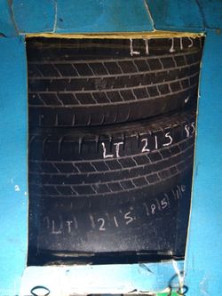 TIRE LT 215 85 16 Each ELMOFLES
