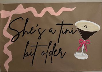 Hand painted banners