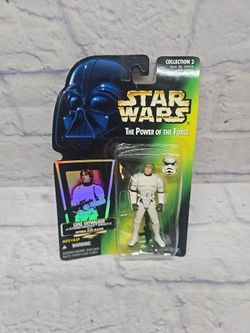 Star Wars Power Of The Force Luke Skywalker Stormtrooper 3.75" Kenner 1997 Holo
