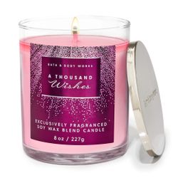 Bath & Body Works Thousand Wishes 8oz Candle