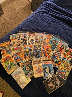 Got 21 old comic books good condition all in plastic bag