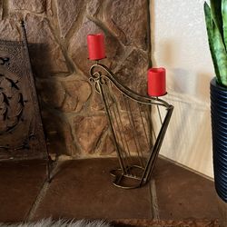 Candle Holder Harp 2 Candles