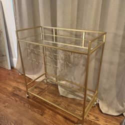 Gold Bar Cart