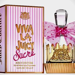 Viva La Juicy SUCRE by Juicy Couture Eau de Parfum Spray 3.4 FL oz/100 ML New Large Bottle