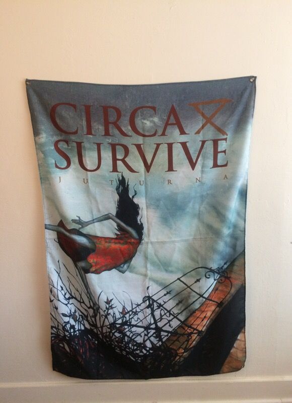 Circa Survive Juturna wall flag