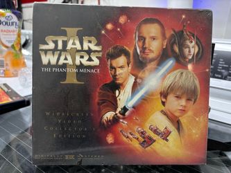 Star Wars The Phantom Menace VHS Collector's Edition