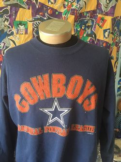Vintage 90s Dallas Cowboys Crewneck Sweatshirt XL