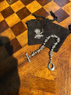 King Baby - Sterling Silver Crown Link Bracelet