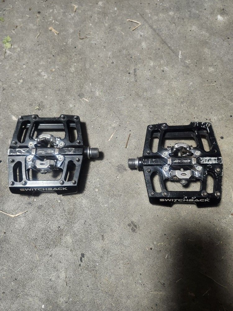 Nice Set Of Vintage Azonic Mt Bike Pedals