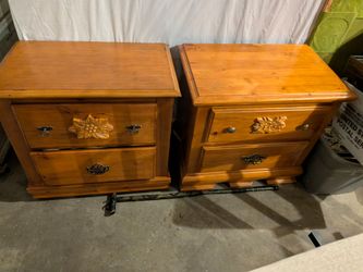 Dresser drawer/ two night stands
