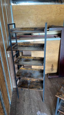 Industrial book shelf 5 tier