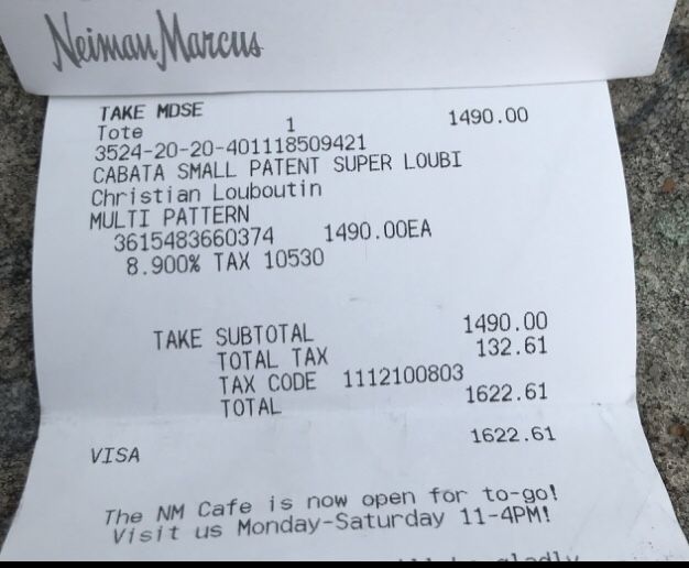 Christian Louboutin Purse (basically new)