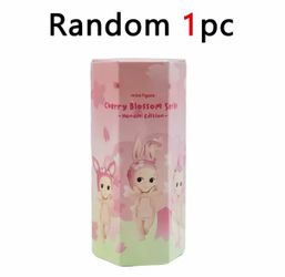 cherry blossom series hippers blind box mini figure collectible phone decoration