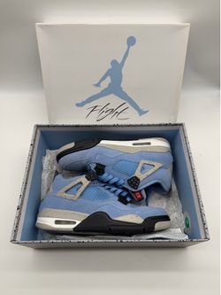 Nike Air Jordan 4 Retro University Blue CT8527-400 Men’s Size 9.5 OG Box