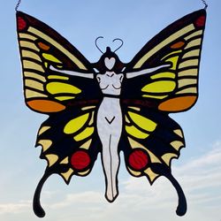 Butterfly Lady Sun Catcher