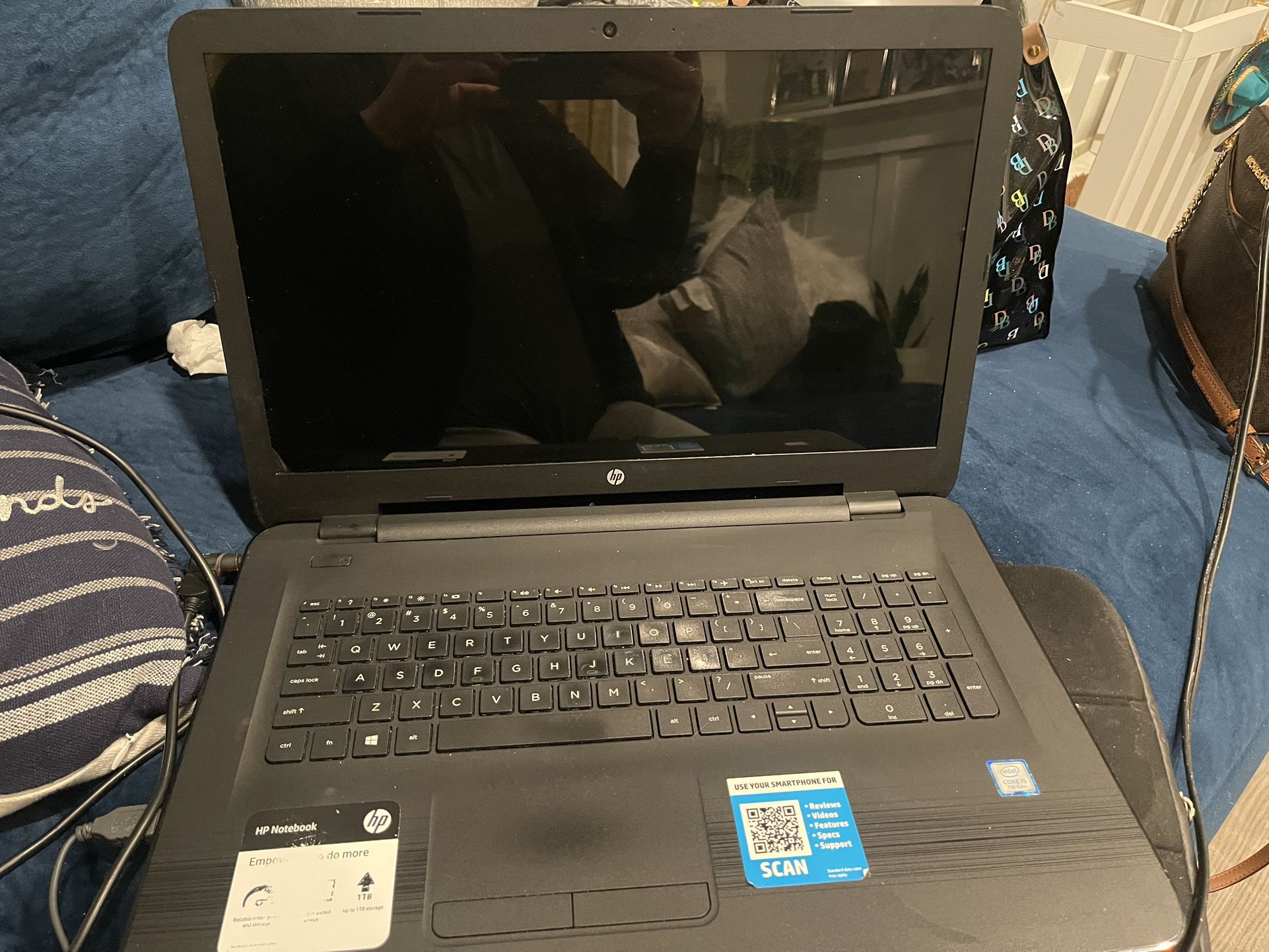 HP Notebook 17 Inch, Intel corei5 7th Generation, Laptop 