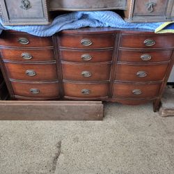Antique Dresser And Chest