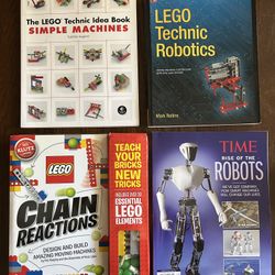 Hard to Find Books on Legos & Robotics