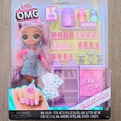 LOL O.M.G Kitty K Sweet Nails