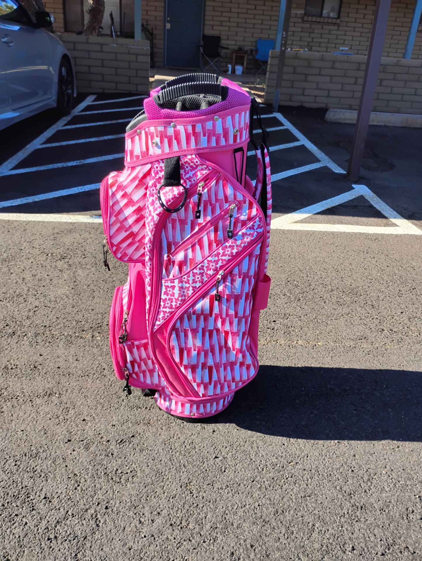 Golf Bag! Golf Clubs!New Women's Glove It 14 Slot Cart Bag!