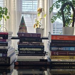 Collection Of Witchcraft, Tarot And Occult Books