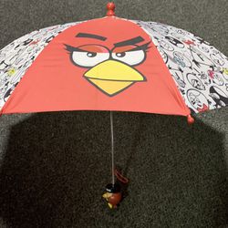 Angry Birds toddler umbrella - very gently used 
