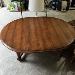 Large  Wooden Coffee Table
