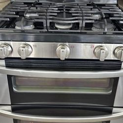 Lg Double Oven Stove Works Great 