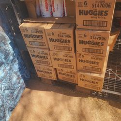 Huggies Diapers - Size 6 - READ DESCRIPTION