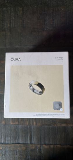 Oura Ring 5 Gold Size 10