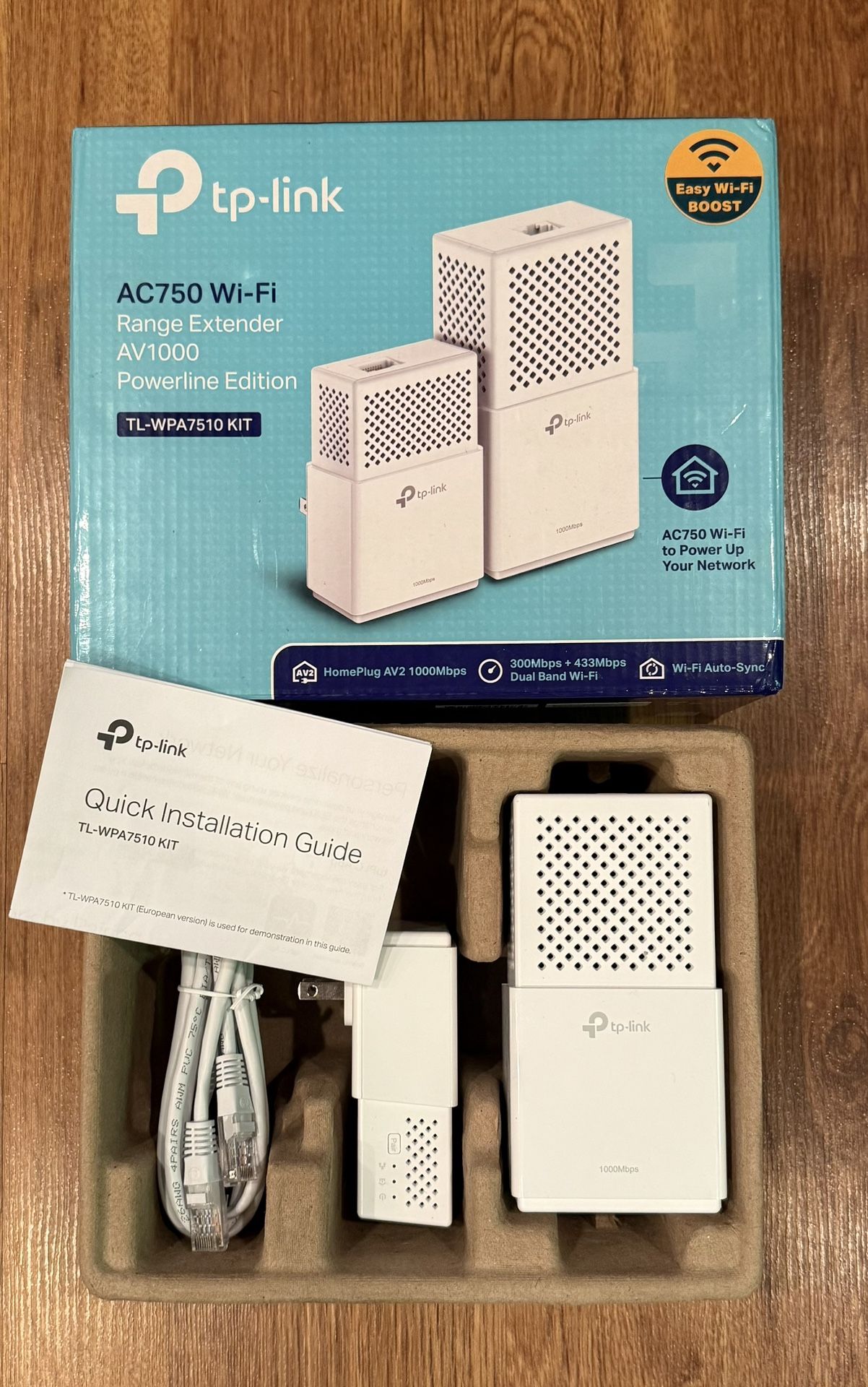 TP-Link Powerline WiFi Extender (Like new, never used)