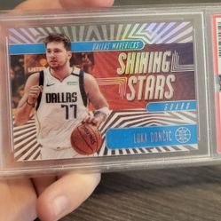 2019 Panini Illusions Luka Doncic Psa 9