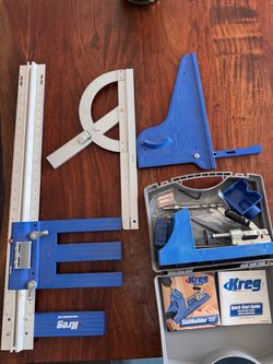 Kreg Tool Set with Pocket Hole Jig and Guides