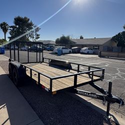 Rockland Double Axle Trailer 