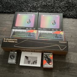 Wireless Mouse And Mousepad And Keyboard