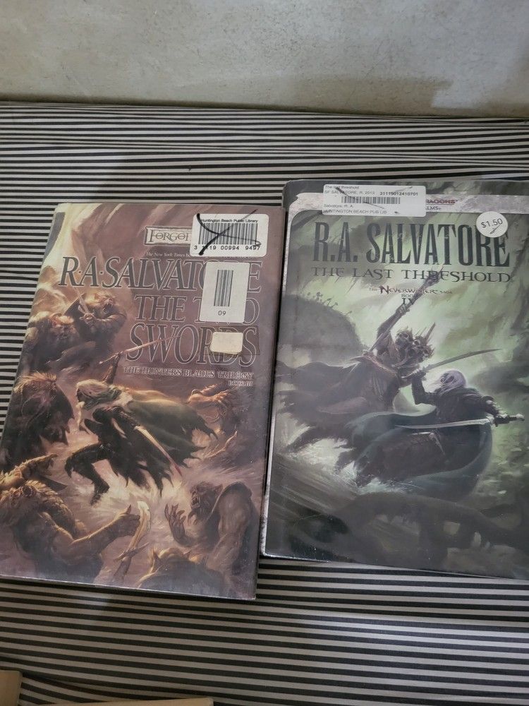 Drizzt Novels. D&D Books.