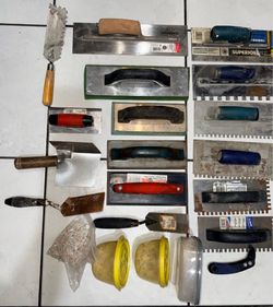 Masonry,/Concrete/Tile Tool Lot, l Won’t Separate, Firm Price