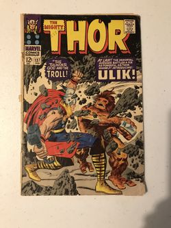 THOR #137 “The Thunder God and the Troll” *1967* (first series)