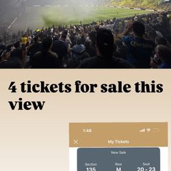 Lafc Tickets For Tonight’s Game 