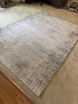 Gertmenian Divina Aloma Cream Lt Gray Rug 5'3" x 7'