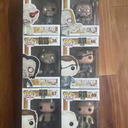 Walking Dead Pop Funko Bundle