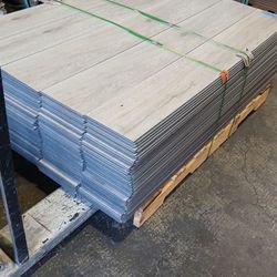 Grey Vinyl Plank Flooring 605sq.ft 