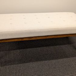 Tan Comfortable Decorative Bench